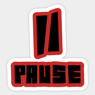 pause! Sticker